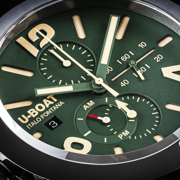 U Boat CLASSICO 45 TUNGSTENO CAS GREEN Moda