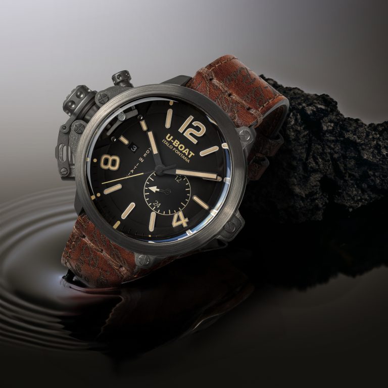 U Boat CAPSULE 50MM TITANIUM BK BE 2025