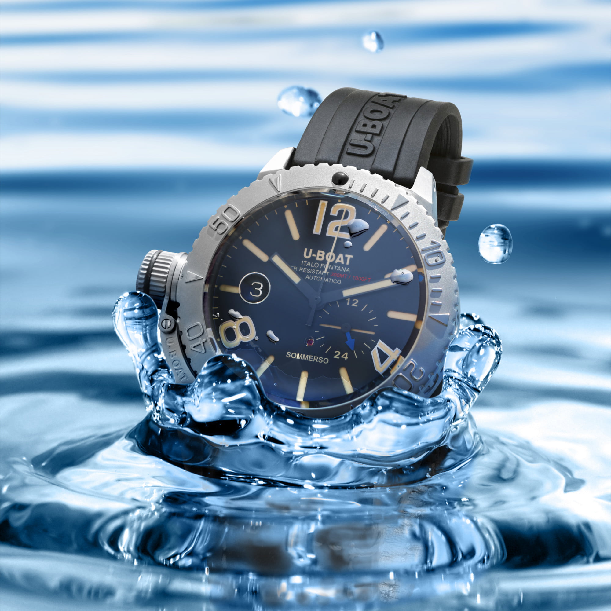 U Boat SOMMERSO/A 46MM Sottocosto