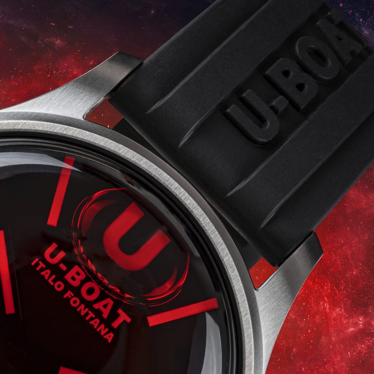 U Boat DARKMOON 40 MM SS RED GLASS Fino al 55% di sconto