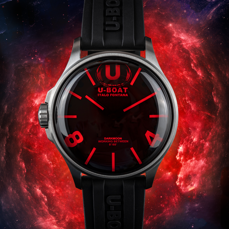 U Boat DARKMOON 40 MM SS RED GLASS Fino al 55% di sconto