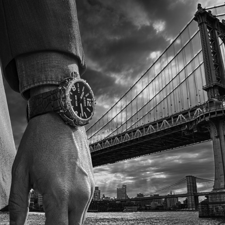 U Boat NEW YORK 45MM 925 DIAMOND In Linea