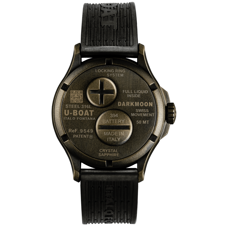 U Boat DARKMOON 40 MM BK BROWN VINTAGE Promozione