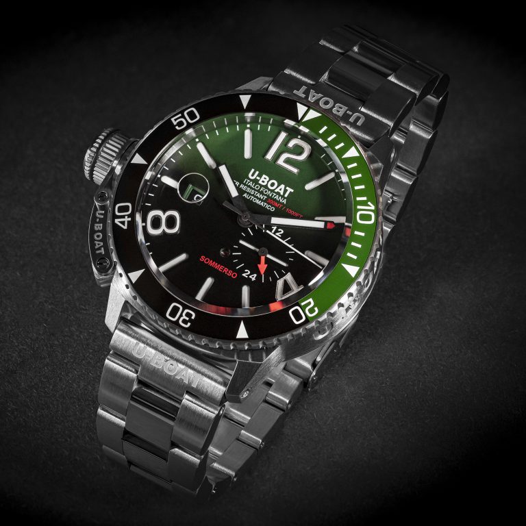 U Boat SOMMERSO CERAMIC GREEN/MT Soddisfazione Garantita