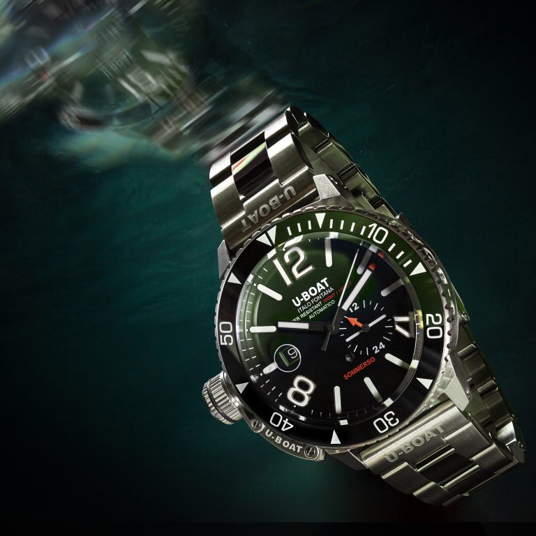 U Boat SOMMERSO CERAMIC GREEN/MT Soddisfazione Garantita
