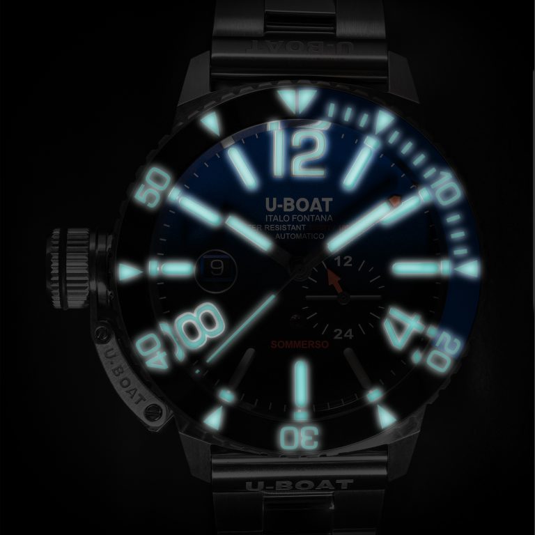 U Boat SOMMERSO CERAMIC BLUE/MT Negozi Online