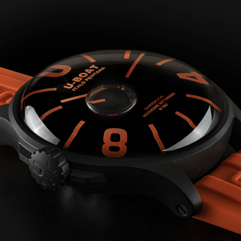 U Boat DARKMOON 44MM BK ORANGE PVD Fino Al -60%
