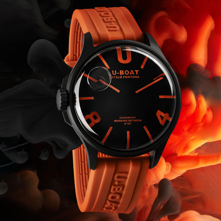 U Boat DARKMOON 44MM BK ORANGE PVD Fino Al -60%
