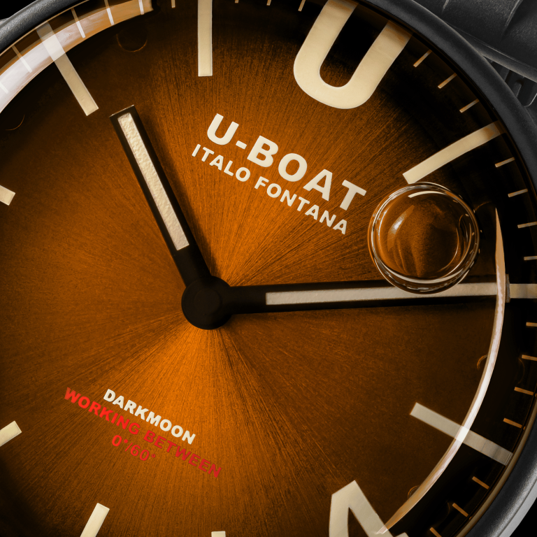 U Boat DARKMOON 44MM BROWN PVD SOLEIL Soddisfazione Garantita
