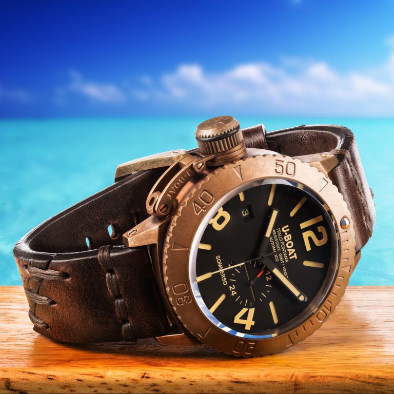 U Boat SOMMERSO 46MM BRONZO Sconto