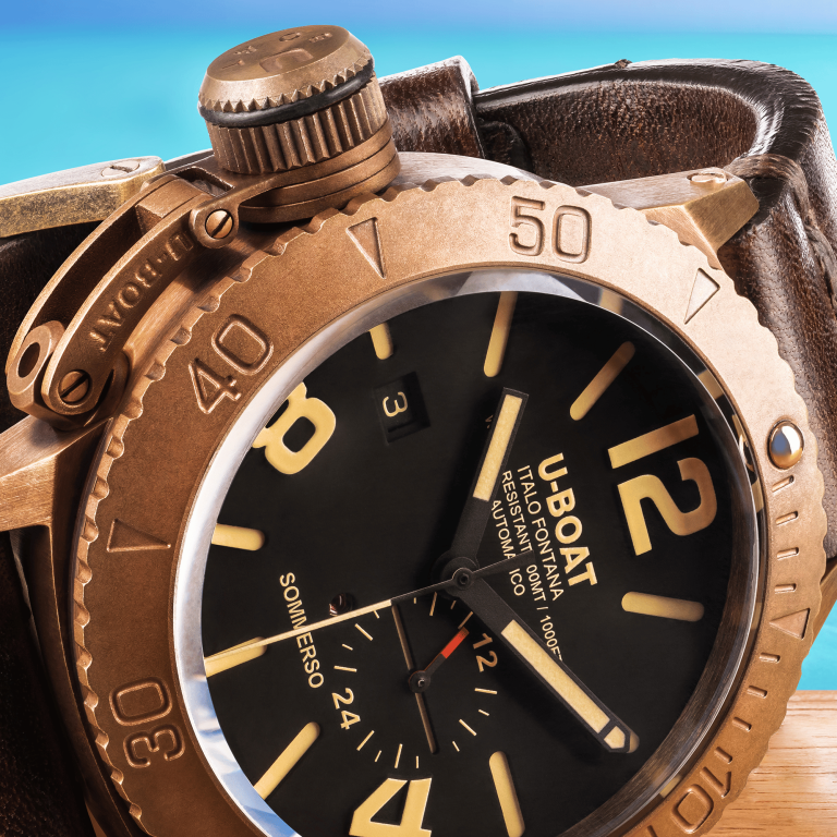 U Boat SOMMERSO 46MM BRONZO Sconto