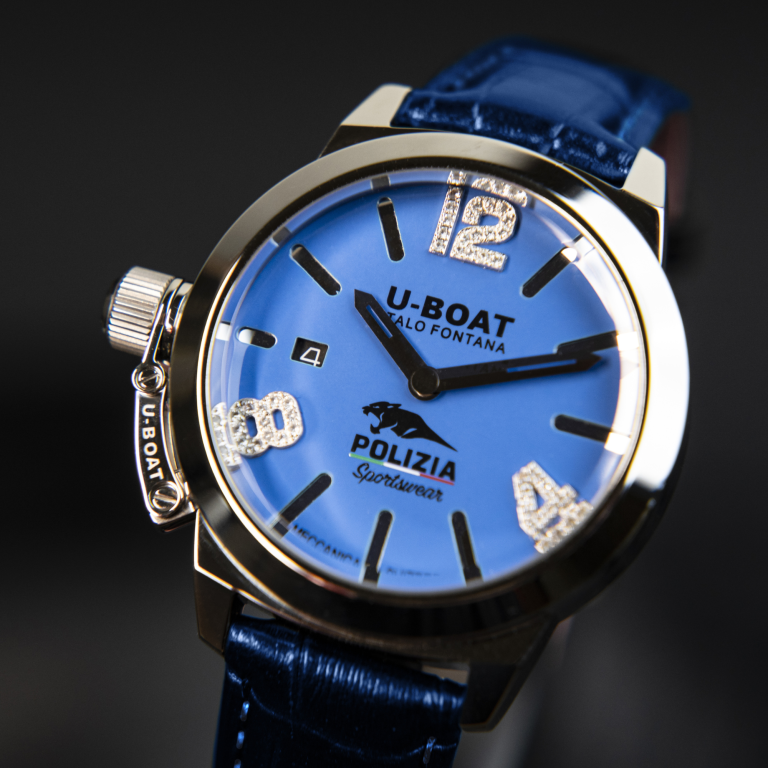 U Boat CLASSICO 38MM LADY – POLIZIA DI STATO Vendita Calda