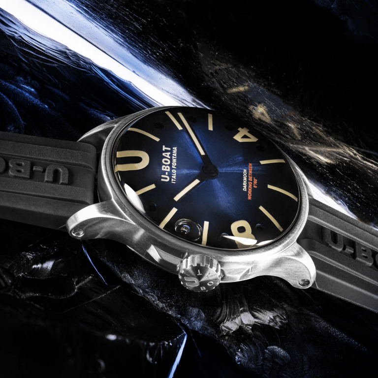 U Boat DARKMOON 40 MM BLUE SS Vendita Economica