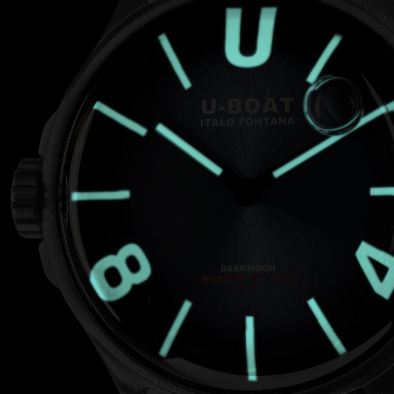 U Boat DARKMOON 40 MM BLUE SS Vendita Economica