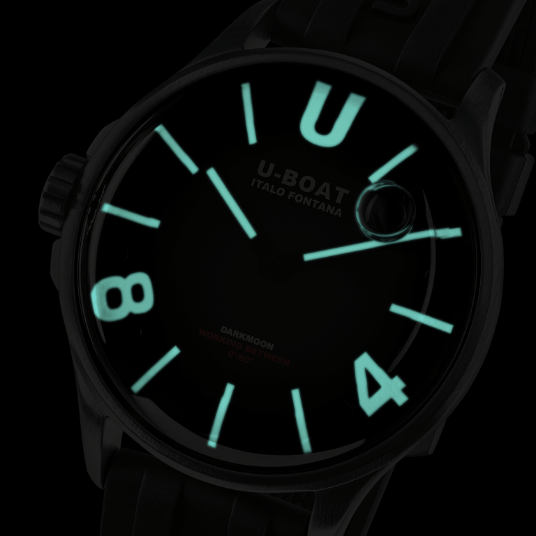 U Boat DARKMOON 40 MM BLACK SS I Più Venduti