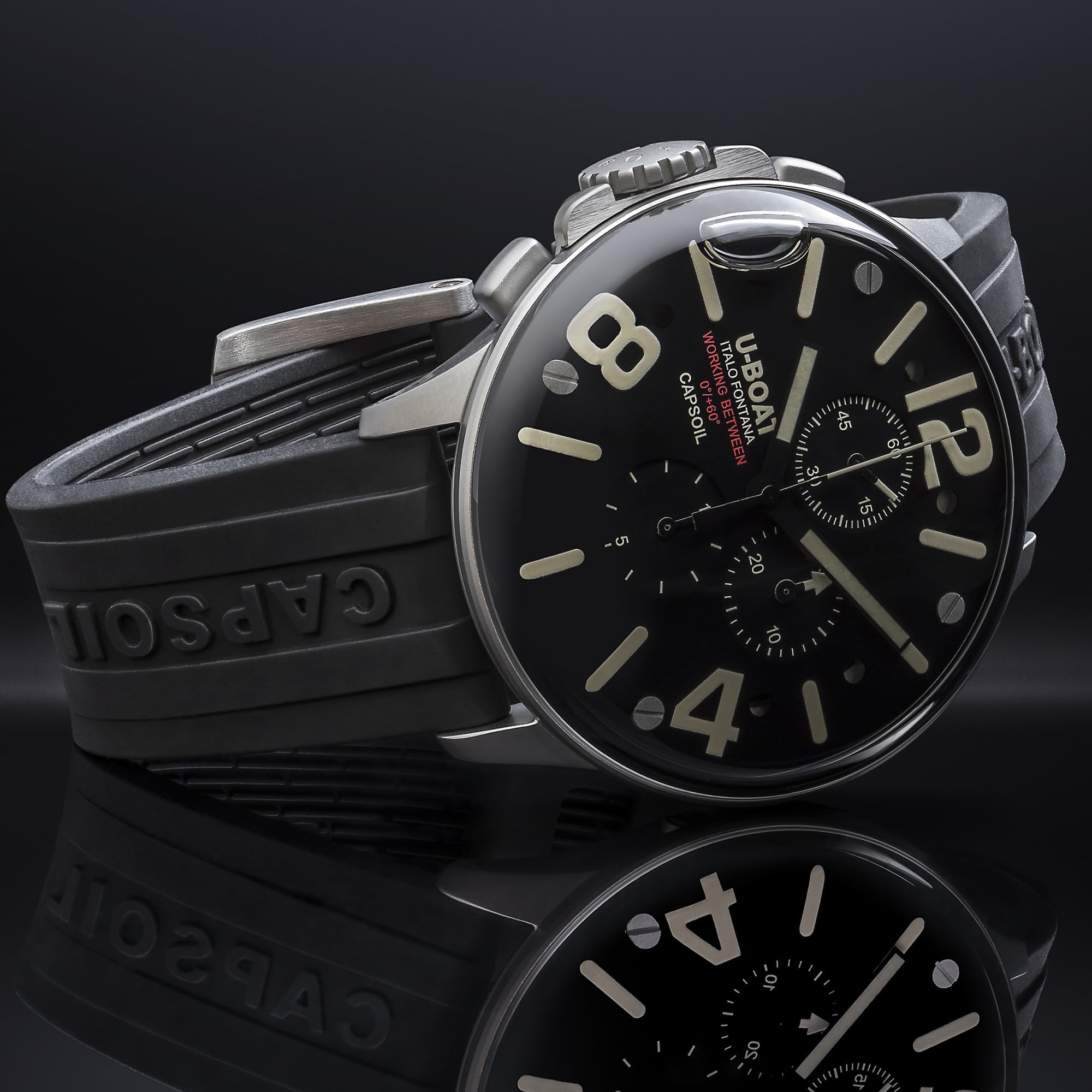 U Boat CAPSOIL CHRONO 45MM SS Negozio