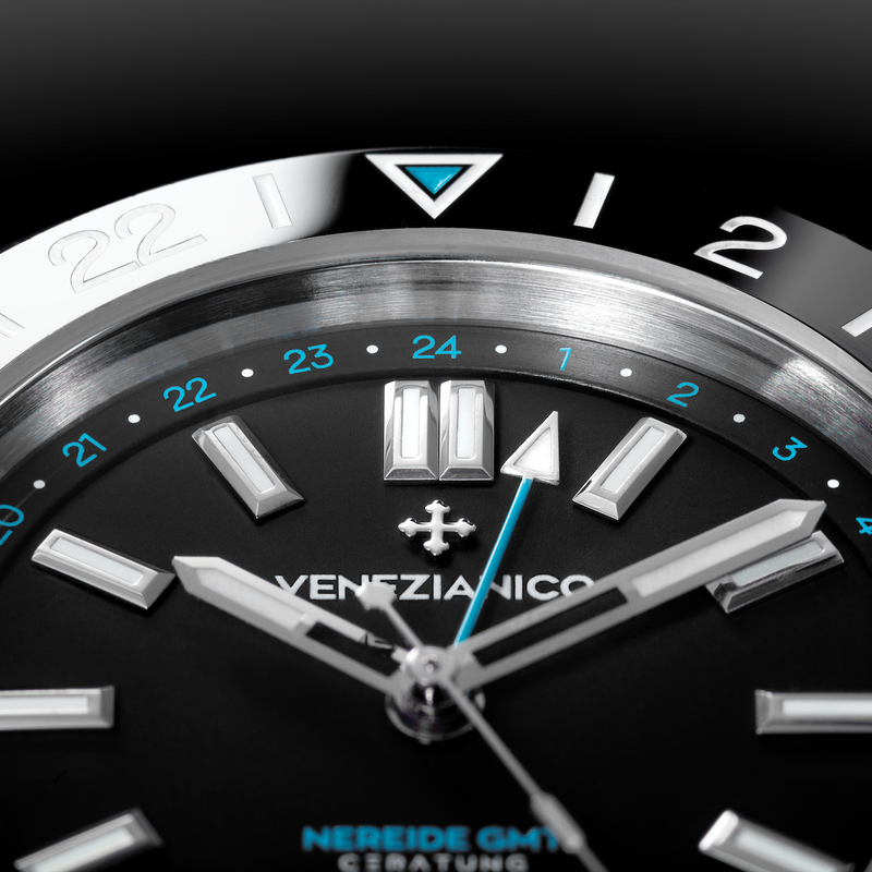 Venezianico NEREIDE GMT Ceratung™ - 4821501C Soddisfazione Garantita