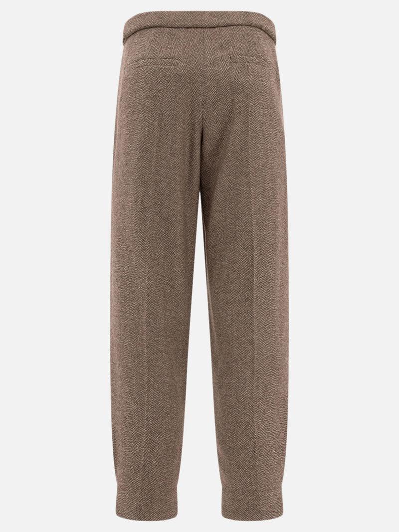 Vietti Brunello Cucinelli Pantaloni "Baggy Sartorial" Vendita Calda