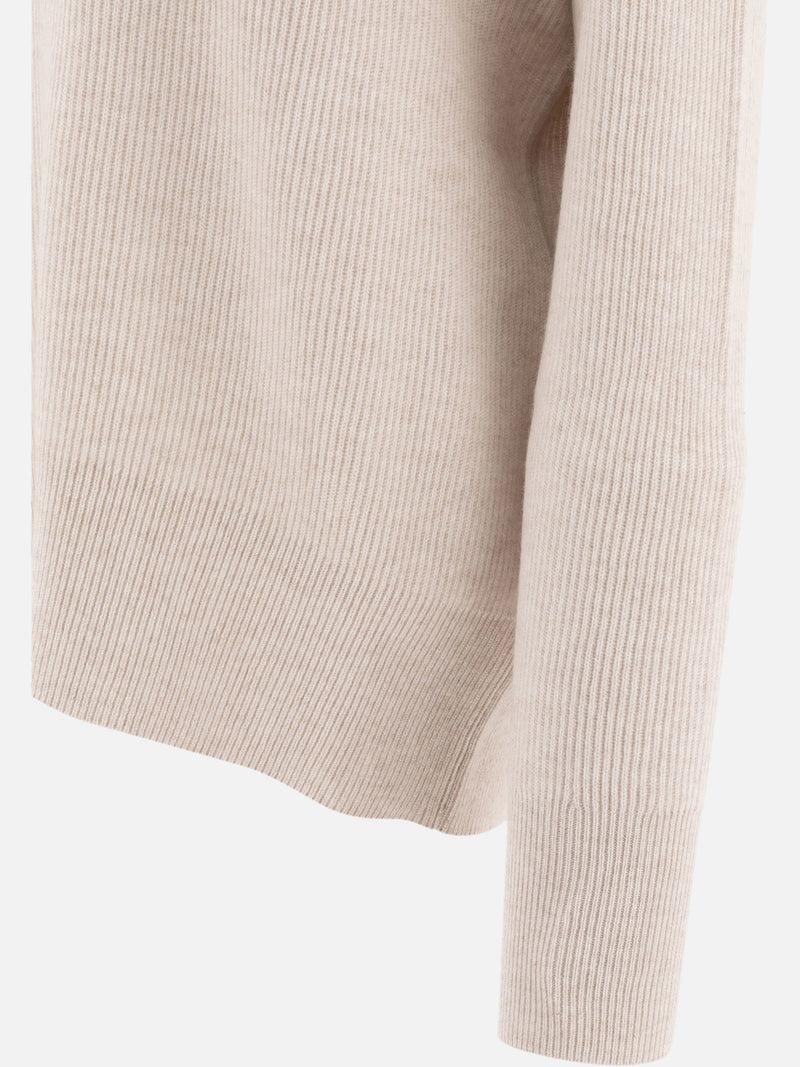 Vietti Brunello Cucinelli Maglione in cashmere con Precious Ribbed Collar 2025