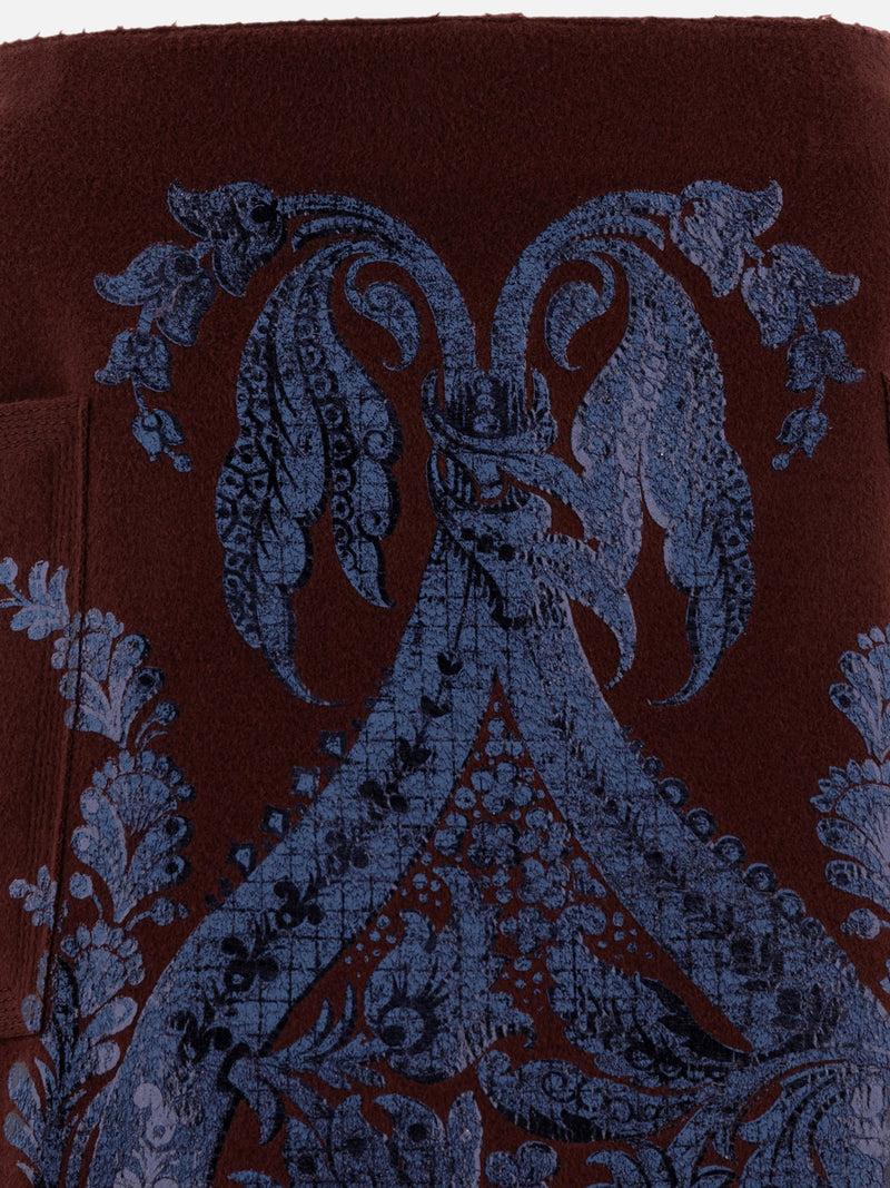 Vietti Etro Gonna mini con stampa laminata Nuovo