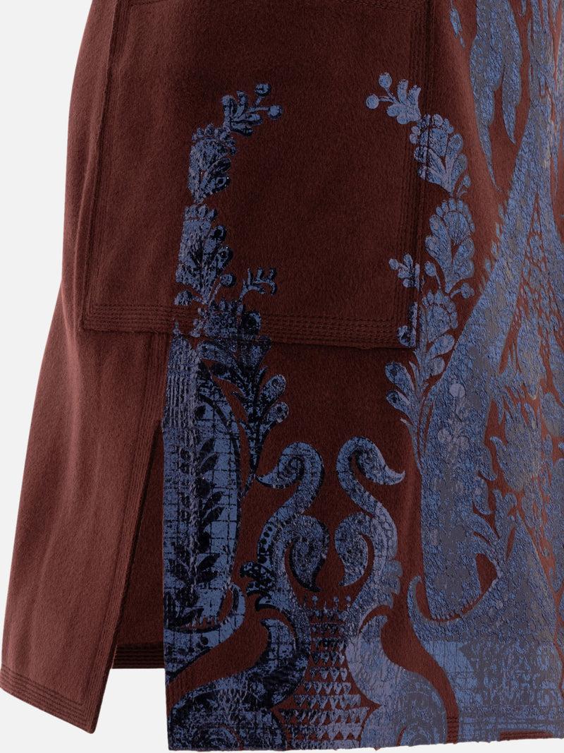 Vietti Etro Gonna mini con stampa laminata Nuovo