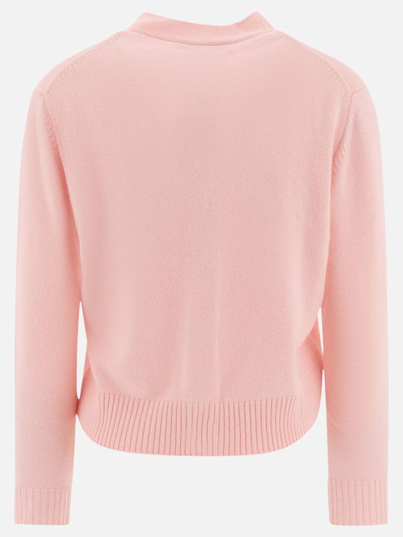 Vietti Maison Kitsuné Cardigan con ricamo "Fox Head" Vendita