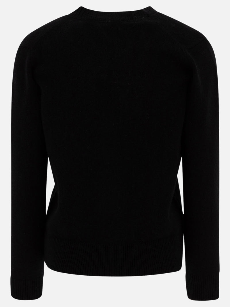 Vietti Maison Kitsuné Cardigan boxy "Baby Fox" Spedizione Gratuita
