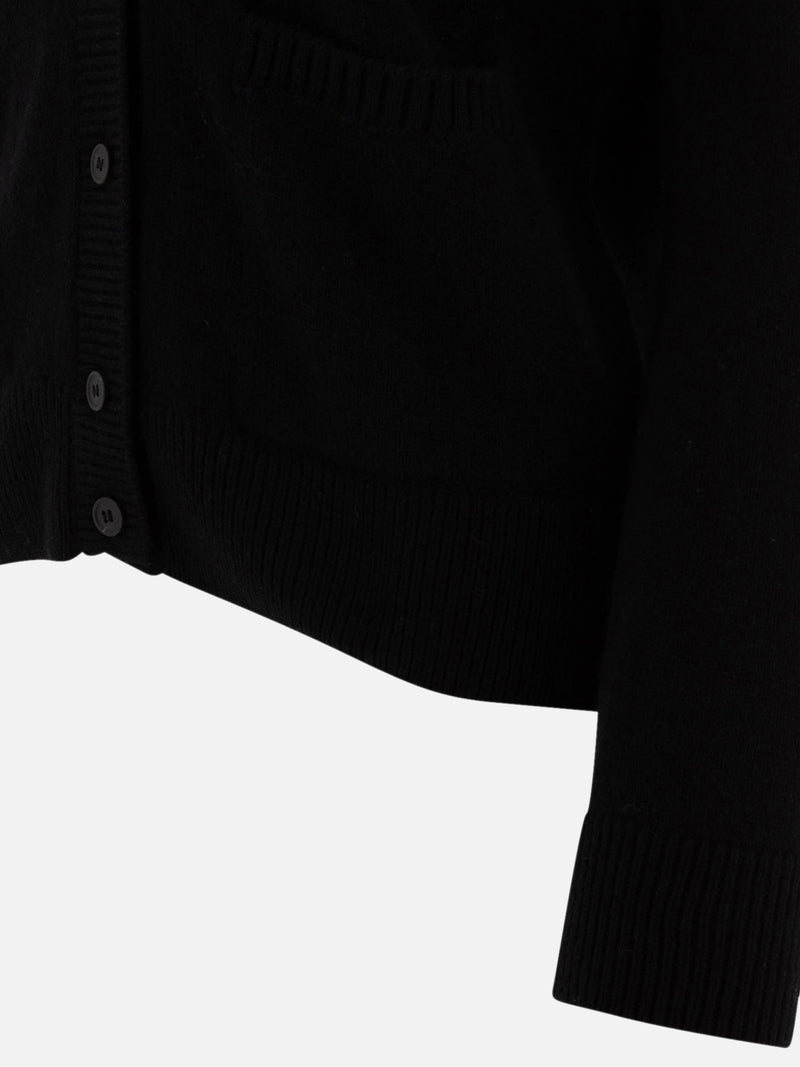 Vietti Maison Kitsuné Cardigan boxy "Baby Fox" Spedizione Gratuita