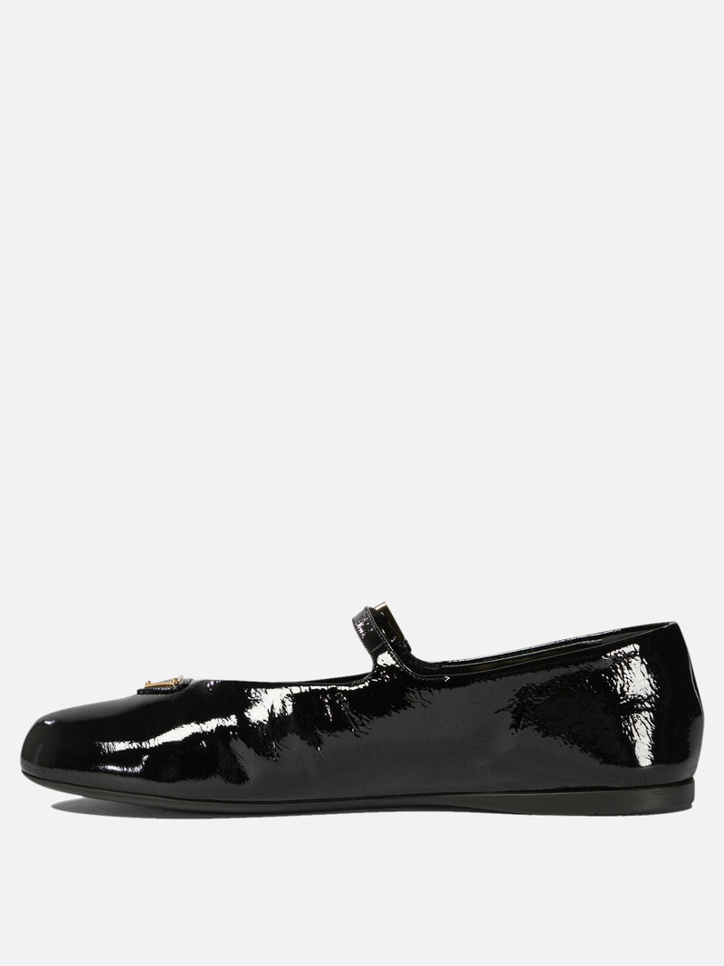 Vietti Prada Ballerine in vernice Pezzi Unici