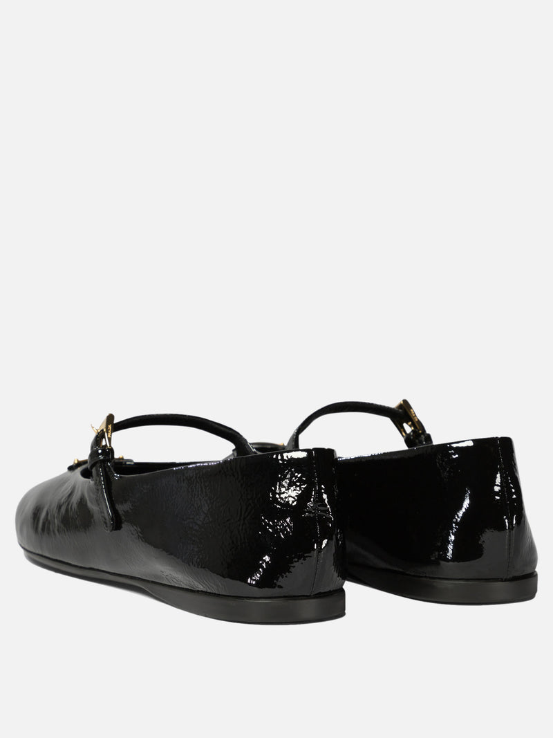 Vietti Prada Ballerine in vernice Pezzi Unici