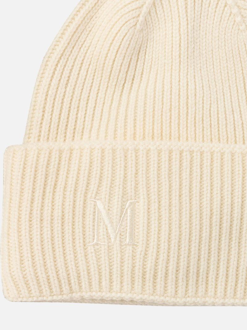 Vietti Max Mara Berretto in cashmere a coste Soddisfazione Garantita