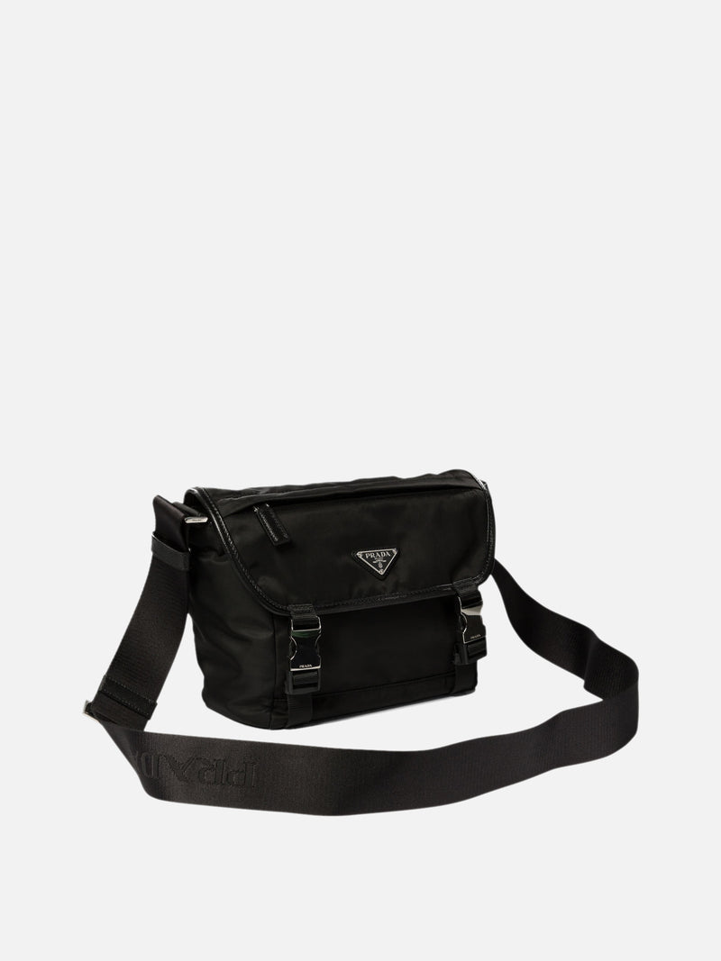 Vietti Prada Borsa a tracolla in Re-Nylon e Saffiano Spedizione Gratuita