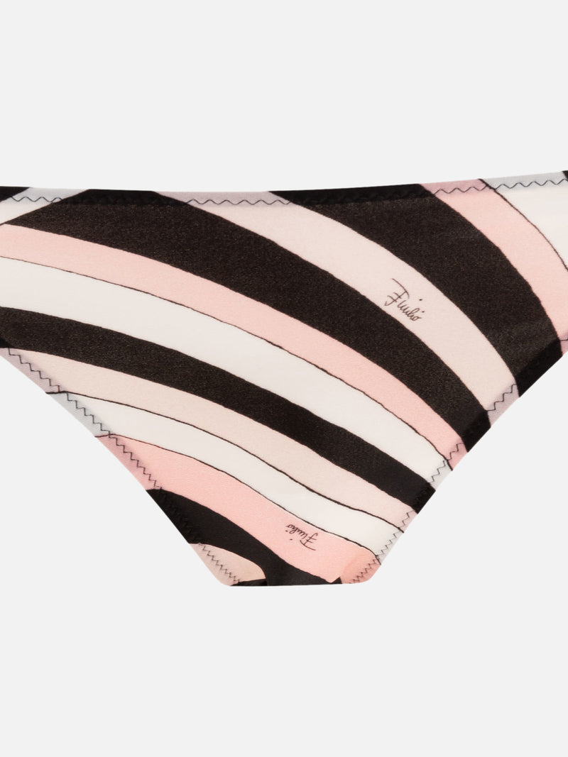Vietti Pucci Slip bikini con stampa Iride Saldi Di Fabbrica