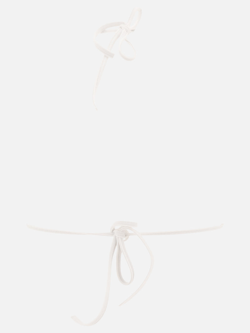 Vietti Pucci Top bikini con stampa Iride Nuova