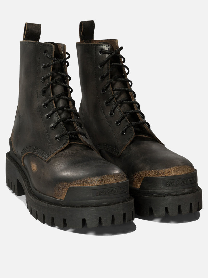 Vietti Balenciaga Anfibi "Strike" In Linea