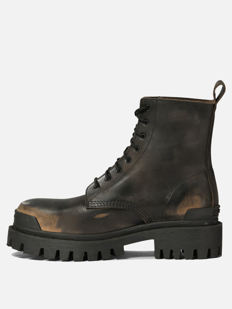 Vietti Balenciaga Anfibi "Strike" In Linea