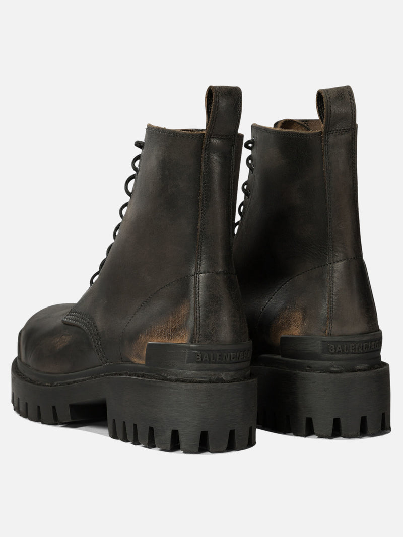 Vietti Balenciaga Anfibi "Strike" In Linea