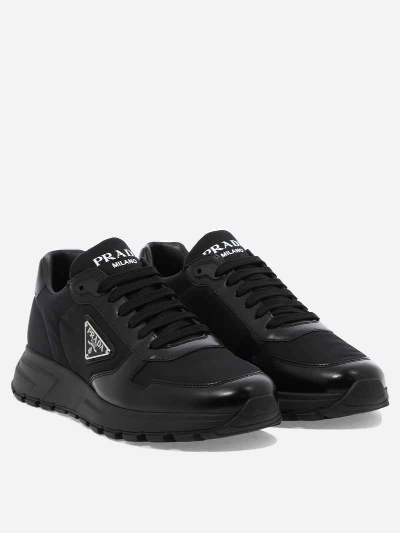 Vietti Prada Sneaker in pelle e Re-Nylon "PRAX 01" Nuovo