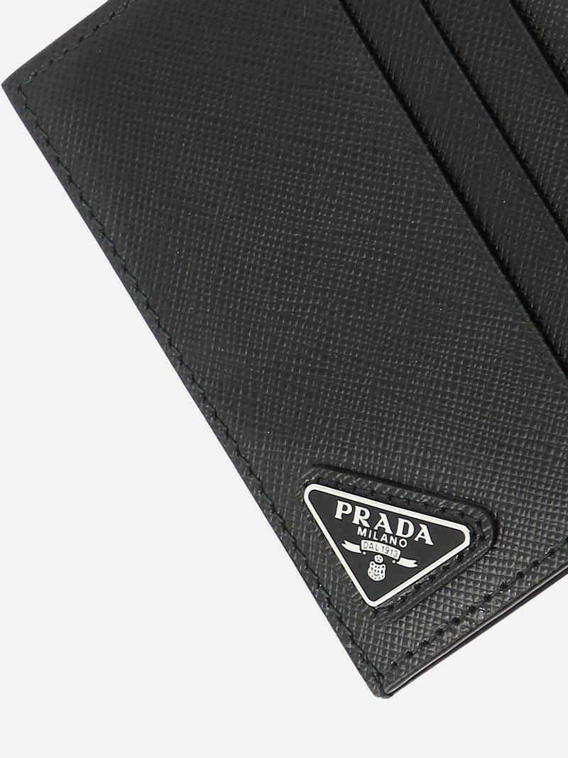 Vietti Prada Portacarte in Saffiano Economico