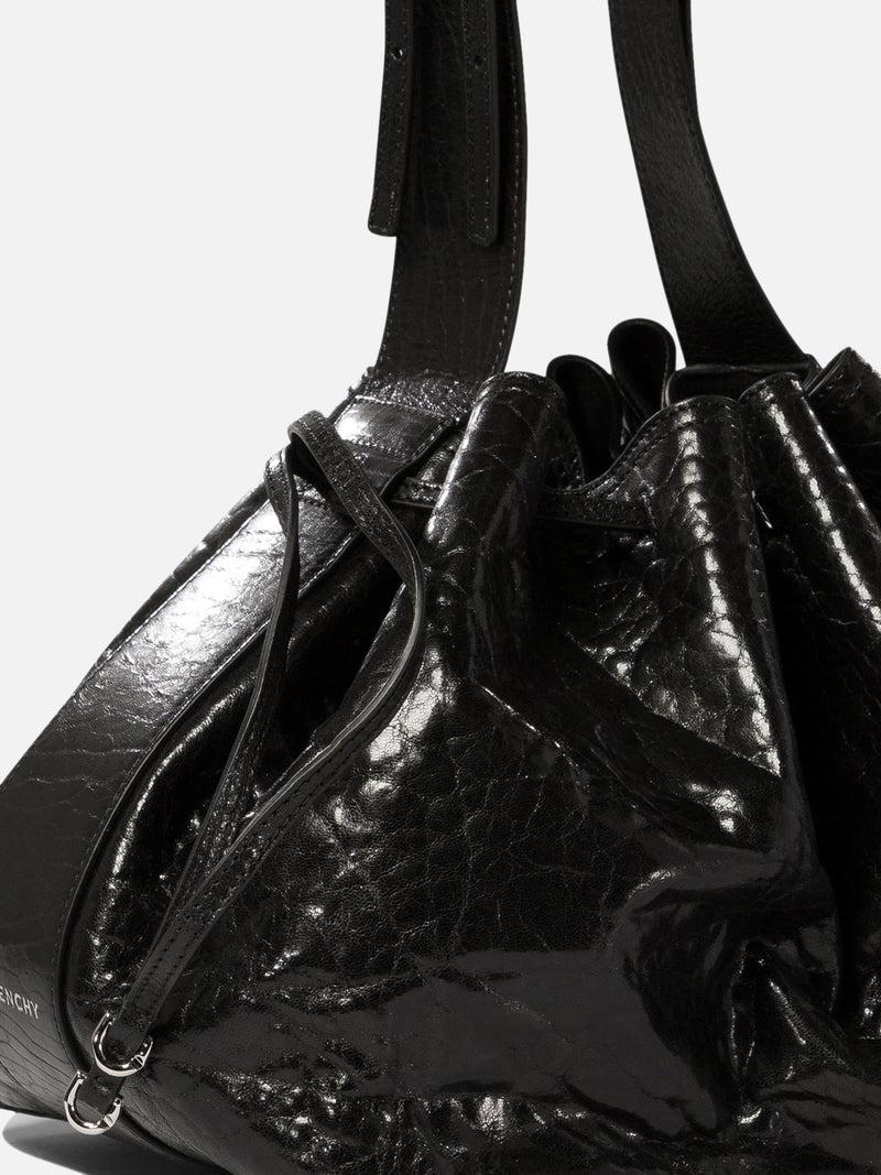 Vietti Givenchy Borsa a spalla "Pumpkin Medium" in pelle verniciata craquelé Online
