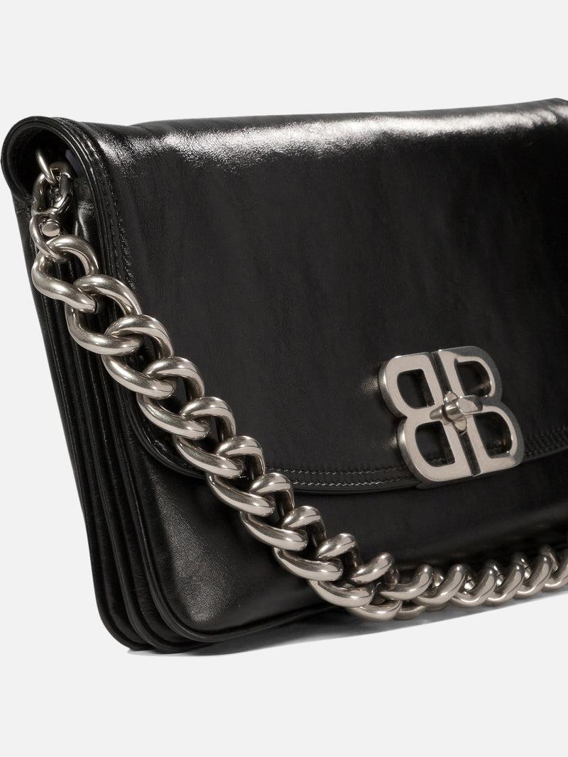 Vietti Balenciaga Borsa a spalla "BB Soft Flap" Vendita Calda