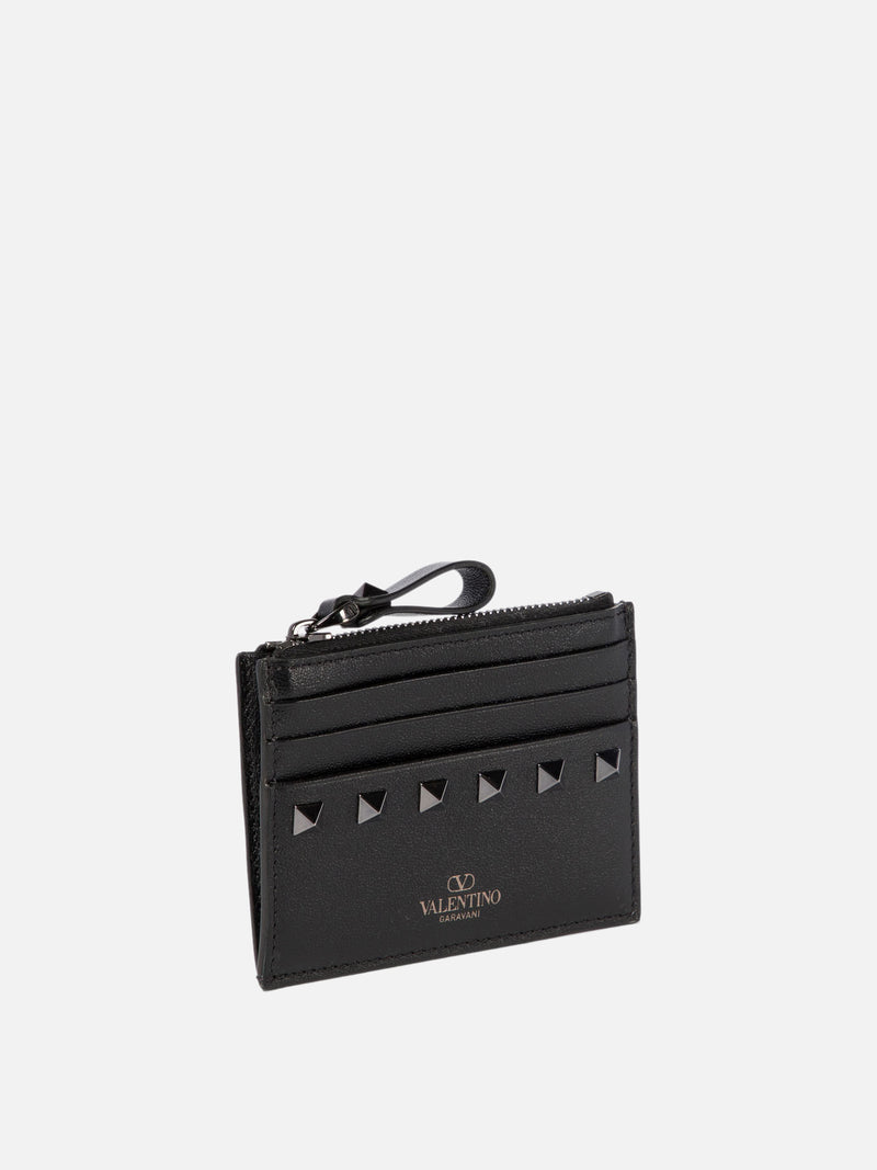 Vietti Valentino Garavani Portacarte "Rockstud" Nuovo