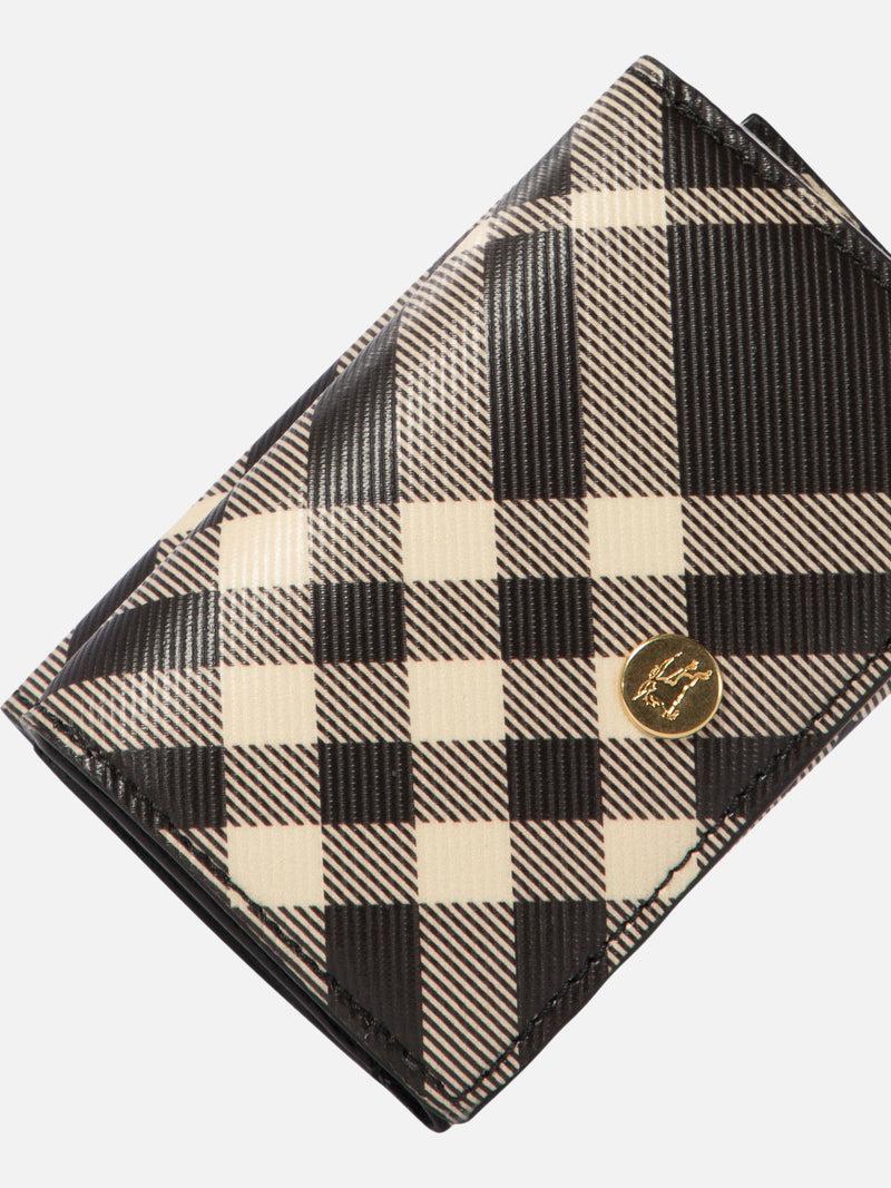 Vietti Burberry Portafoglio compatto "Check" Spedizione Gratuita