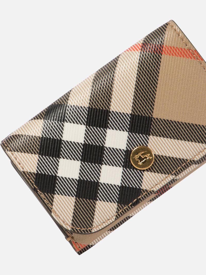 Vietti Burberry Portafoglio compatto "Check" Pezzi Unici