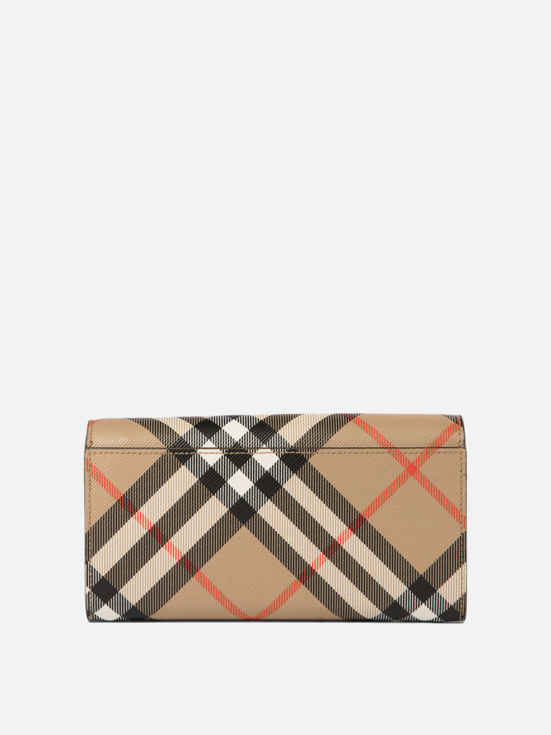 Vietti Burberry Portafoglio continental Check Soddisfazione Garantita