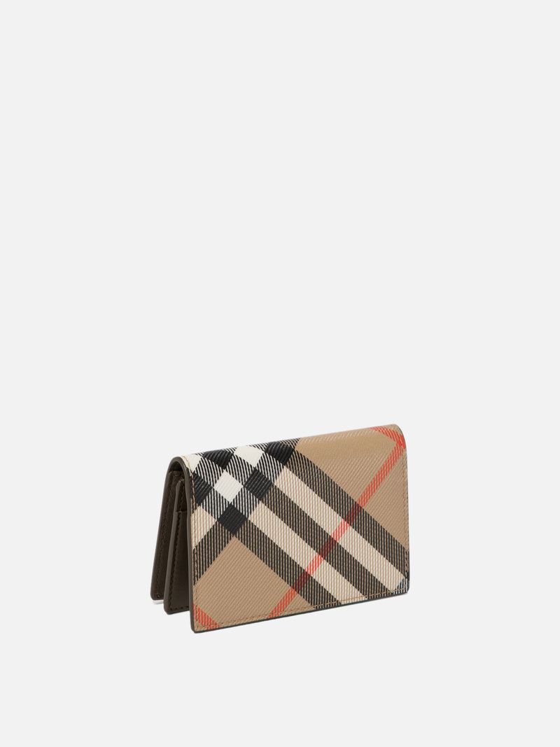 Vietti Burberry Portacarte bi-fold "Check" Consegna Veloce