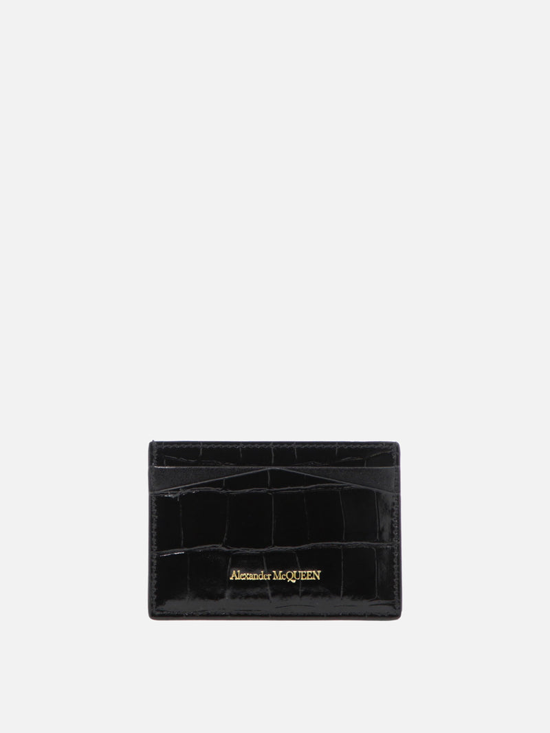 Vietti Alexander McQueen Portacarte "Skull" Prezzo Ridotto