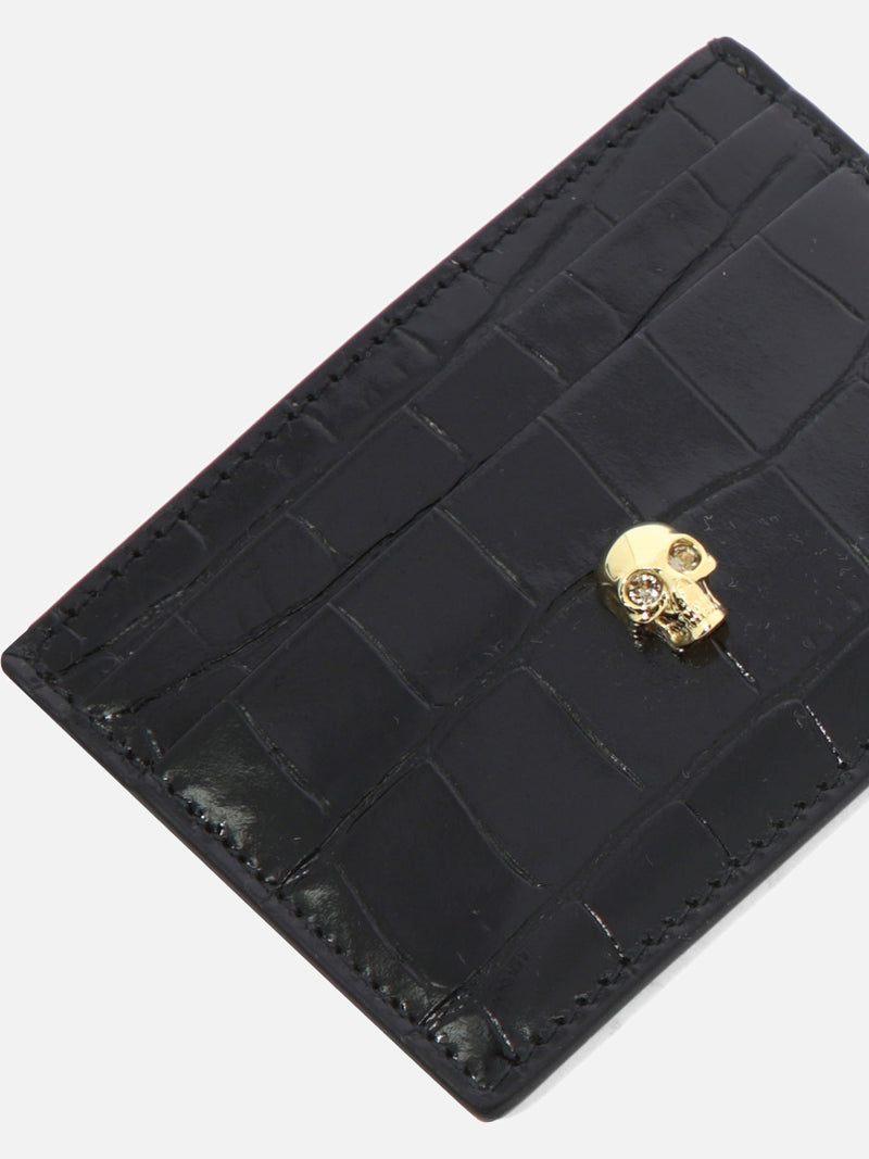 Vietti Alexander McQueen Portacarte "Skull" Prezzo Ridotto