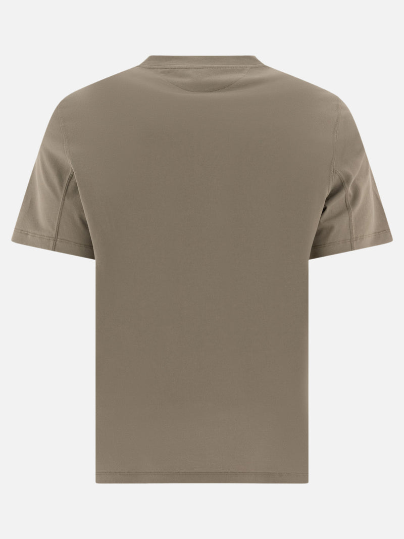 Vietti Brunello Cucinelli T-shirt in jersey con logo Novità