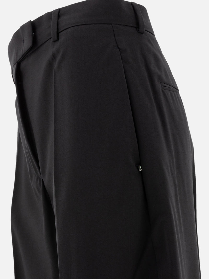 Vietti Max Mara Sportmax Pantaloni oversize in lana stretch Latest fashion